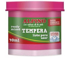 Guašas (tempera) ALPINO 40ml t.rausvas