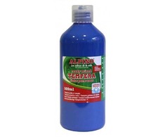 Guašas (tempera) ALPINO 500ml mėlynas