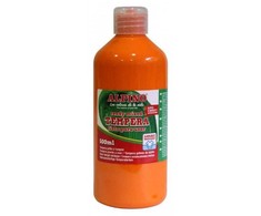 Guašas (tempera) ALPINO 500ml oranžinis