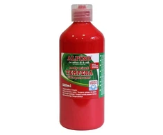 Guašas (tempera) ALPINO 500ml raudonas