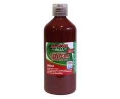 Guašas (tempera) ALPINO 500ml rudas