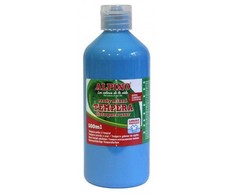 Guašas (tempera) ALPINO 500ml šv.mėlynas