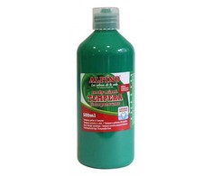 Guašas (tempera) ALPINO 500ml žalias
