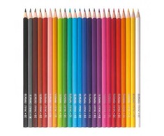Herlitz Pieštukai spalvoti trikampai 24sp