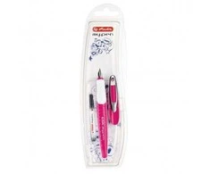 Herlitz Plunksnakotis M + kapsulė my.pen rausvai-baltas bls