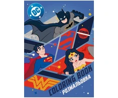 Ideyka Knygutė spalvinimui su lipdukais TIKRI DRAUGAI: kartu esame galingi Warner Bros