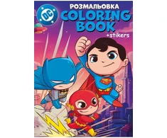 Ideyka Knygutė spalvinimui su lipdukais TIKRI DRAUGAI Warner Bros