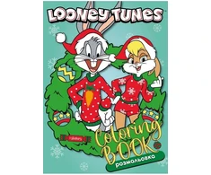Ideyka Knygutė spalvinimui su lipdukais LOONEY TUNES: Linksmų Kalėdų Warner Bros