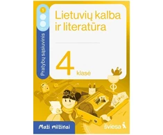 KNYGA Šviesa Lietuvių kalba ir literatūra. Pratybų sąsiuvinis 4 klasei, 1 dalis. Serija Maži milžinai