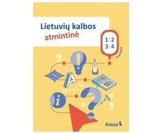 KNYGA Šviesa Lietuvių kalbos atmintinė 1–4 klasėms