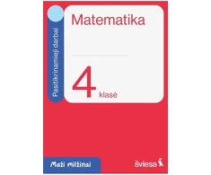 KNYGA Šviesa Matematika. Pasitikrinamieji darbai 4 klasei. Serija Maži milžinai