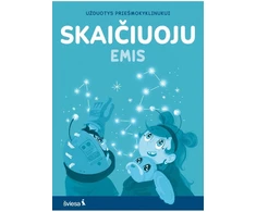 KNYGA Šviesa SKAIČIUOJU. Užduotys priešmokyklinukui. Serija EMIS