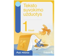 KNYGA Šviesa Teksto suvokimo užduotys 1 klasei. Serija Maži milžinai