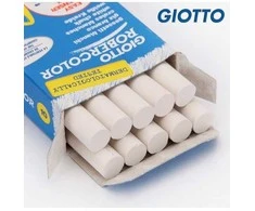 Kreida Fila Giotto Robercolor, apvali, 10vnt., baltos spalvos