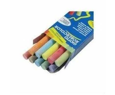 Spalvota kreida Fila Giotto Robercolor Carree, apvali, 10vnt, įvairių spalvų