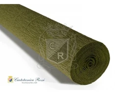 Cartotecnica Rossi Krepinis popierius 180g.Nr.17A8 Olive Žalias by Tiffanie Turner
