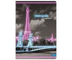 Lastva Knyga A5 96lap 70g linija METROPOL