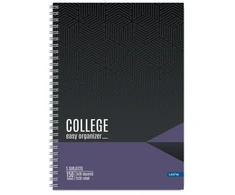 Lastva Knyga su spirale A4 150lap. 70g COLLEGE lang-linija