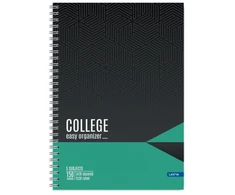 Lastva Knyga su spirale A4 150lap. 70g COLLEGE lang-linija