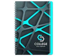 Lastva Knyga su spirale B5 150lap 70g lang COLLEGE