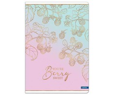Lastva Sąsiuvinis A4 52lap 80g lang BERRY