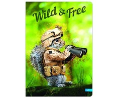 Lastva Sąsiuvinis A4 52lap 80g linija ARMY