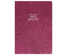 Lastva Sąsiuvinis A4 52lap. 80g SPARKLE lang.