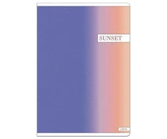 Lastva Sąsiuvinis A4 52lap. 80g SUNSET linija