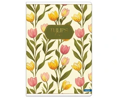 Lastva Sąsiuvinis A4 52lap. 80g TULIPS lang.