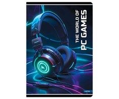 Lastva Sąsiuvinis A5 52lap 80g lang PC GAMES
