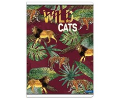 Lastva Sąsiuvinis A5 52lap 80g lang WILD CATS