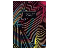 Lastva Sąsiuvinis A5 96lap 70g lin ILLUSION