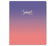 Lastva Sąsiuvinis(platus) A5 12lap. 80g SUNSET linija