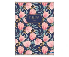 Lastva Sąsiuvinis(platus) A5 48lap. 80g TULIPS linija