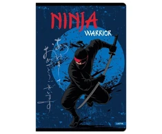 Lastva Sąsiuvinis(platus) A5 48 lap. 80 g linija NINJA WARRIOR
