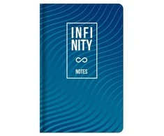 Lastva Užrašų knygutė A6 96lapų 70g langeliais INFINITY