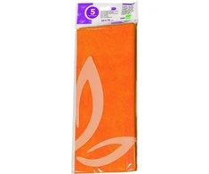 Liderpapel Popierius šilkin.18g,52x76,5lap.,Oranžinis