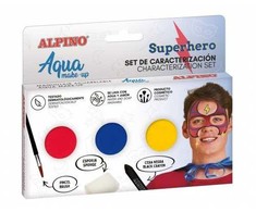 Makiažo rinkinys ALPINO Superhero Aqua make-up 3sp