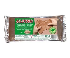 Modelinas ALPINO 500g rudas