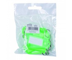 Office Products Raktų pakabukai 10vnt žali