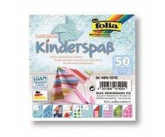 Origami 10x10/ 50l Folia Fun for children