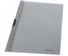 Panta Plast Aplankas su klipsu A4 pilkas