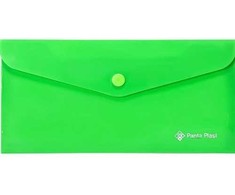 Panta Plast Aplankas-vokelis DL neon žalsvas