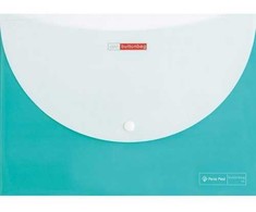 Panta Plast Dvigubas aplankas su spaustuku A4 žalias