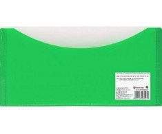 Panta Plast Dvigubas aplankas su spaustuku DL žalsvas