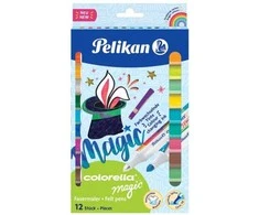 Pelikan Flomasteriai 12sp COLORELLA magic