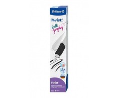 Pelikan Plunksnakotis TWIST nib 1,5mm calligraphy baltas