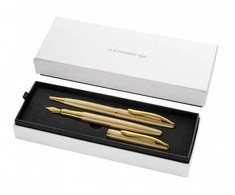 Pelikan Tušinukas+plunksnakotis JAZZ NOBLE elegance geltonai auksinis
