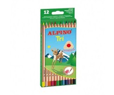 Pieštukai spalvoti ALPINO TRI 12sp