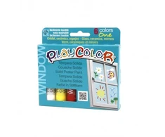 Pieštukiniai dažai rašyti ant stiklo PLAYCOLOR Window 6 sp.